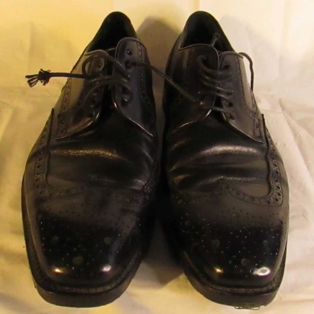 Boss Black Leather Oxfords Men’s